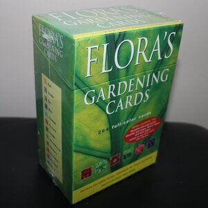 3/$88❤️new Flora's Gardening Cards Deluxe Box Set 264 Full-Color Cards Tony Rodd